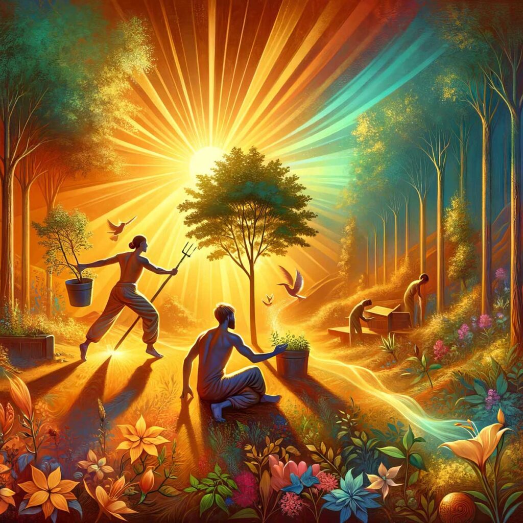 karma yoga image
