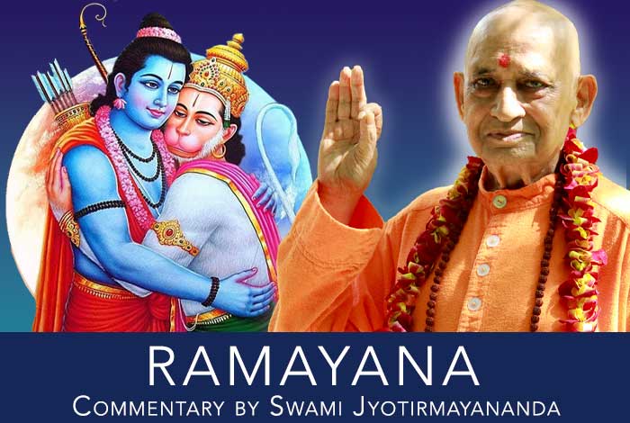 Ramayana video commentary by Swami Jyotirmayananda